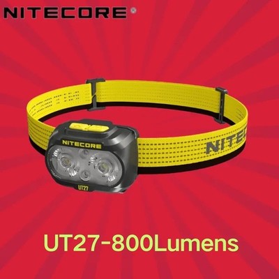 NITECORE UT27 800 Lumen Strahler Fluter Dual Power Scheinwerfer + abnehmbare Rec