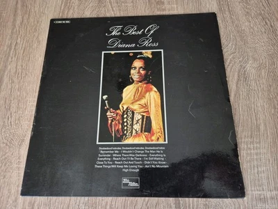DIANA ROSS " THE BEST OF" 12" VINYL RECORD - Image 1 of 3