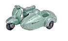 Matchbox Lesney No 36 Lambretta TV175 Scooter Sidecar Green Diecast Unboxed
