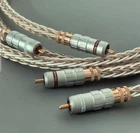 Valab RCA Interconnect Cable – 16-Core Braided, CMC Locking RCA