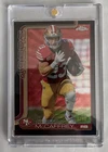 Christian McCaffrey 2025 Topps Chrome Football Black Wave Refractor 1/10 SSP