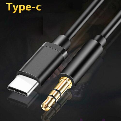 Typ-C USB-C auf 3,5 mm Stecker Audio Jack AUX Kabel für Auto Adapter Neu L8Z2 - Bild 1 von 13