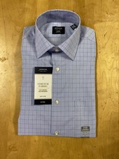 NWT Arrow Men  s Long Sleeve Dress Shirt Size 14-14 1/2  32-33