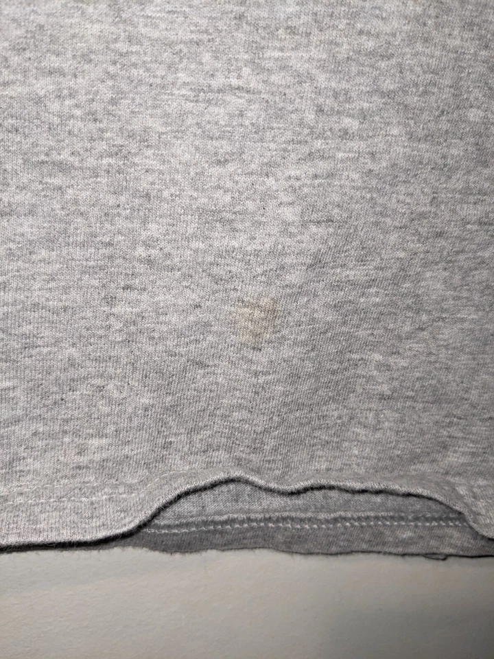 Camiseta De Colección Y2K Iowa Hawkeye Fútbol Universitario Gris X-Grande Foto 4 de 4