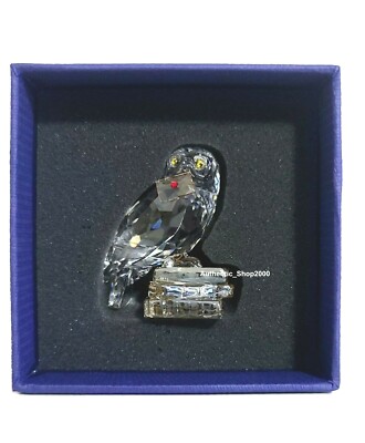 New 100% SWAROVSKI Harry Potter Hedwig Magic Figurine Display Deco
