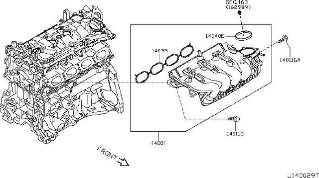 Nissan 16175 jg35a