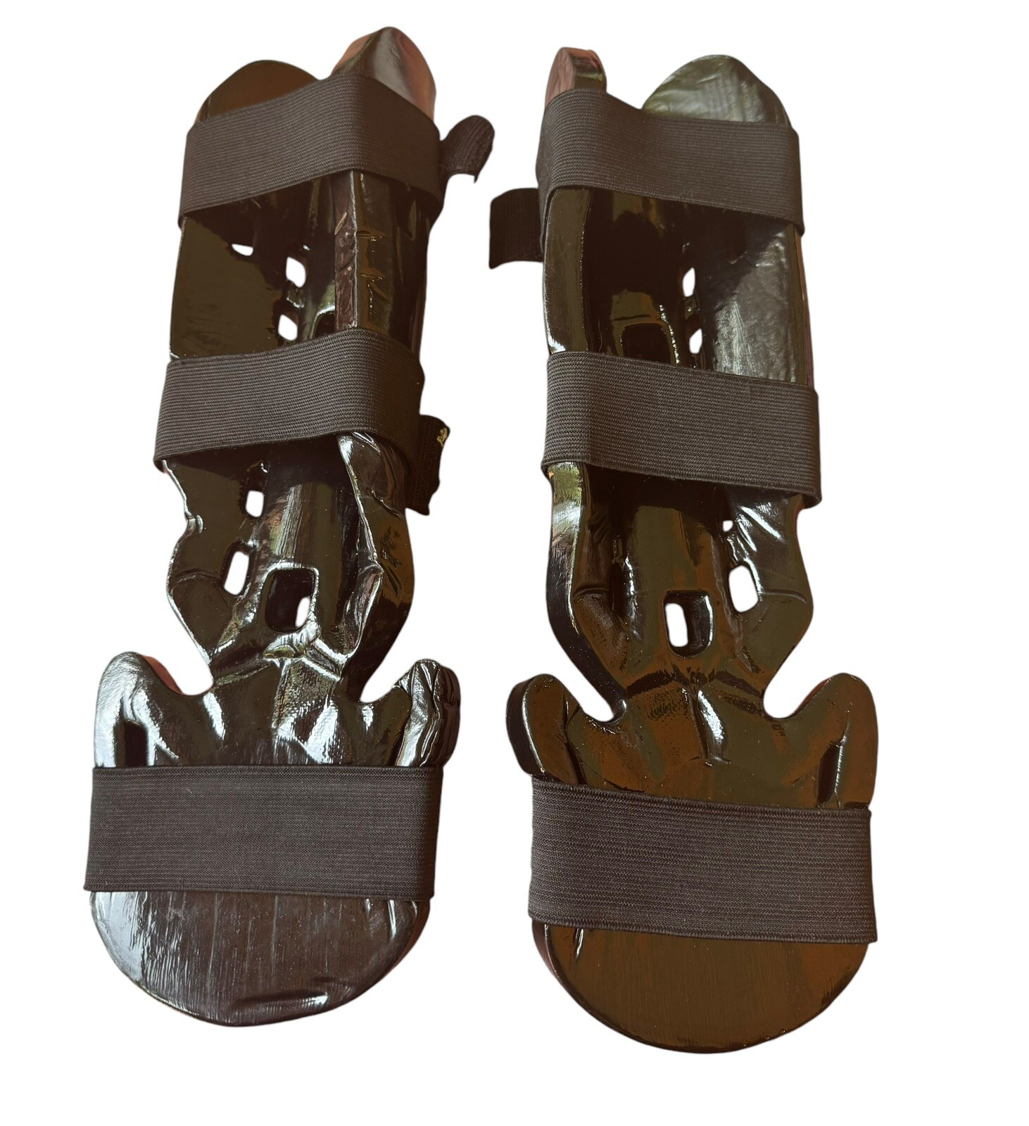 Pair Of Pro Force Lightning Shin Guards and Instep Guards  Black Small