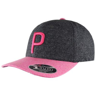 Puma Golf P110 Mens Grey/Pink Golf Cap UK - Main Image