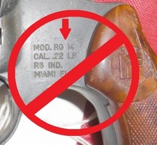 Blue Steel Cylinder Pin Fits Rohm Rg Industries Rg14s .22 Lr 307918 Buy 5 20off