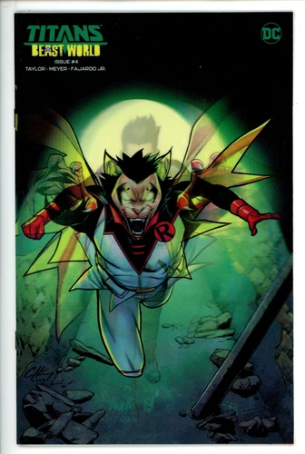 Titans Beast World #4 DC (2024) Clayton Henry Variant