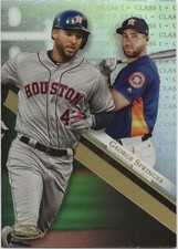 2019 Topps Gold Label GEORGE SPRINGER Base Class 1 Astros #28