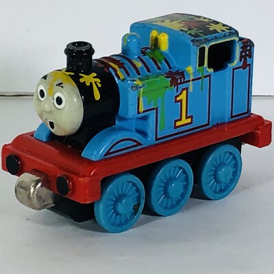 Thomas the Train Paint Splatter Diecast Metal Tank Engine Friends Take Play