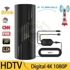5000Miles Upgraded TV Antenna Digital HD Antenna Indoor HDTV 1080P 4K Long Range