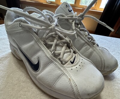 Nike Air VXT II Mens Sneaker Tennis Shoes 316104-141 2008 White W/blue  Swoosh | eBay