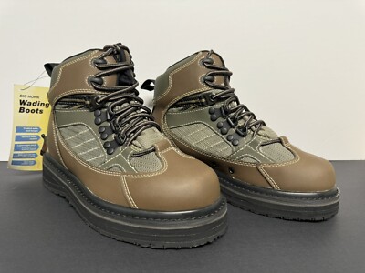 Allen Big Horn Wading Boots Brown Men's Size 5 New with box