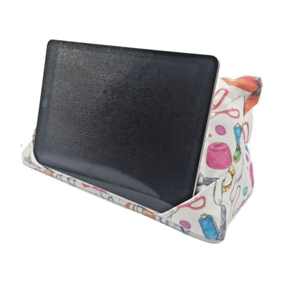 Tablet Cushion Sewing Fashion i-Pad Pillow Kindle Stand i-Pad Holder - Image 4 of 4