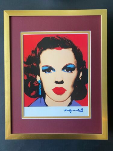 Andy Warhol Splendido 1984 Firmato Judy Garland Stampa Opaca A 11X14 + List = - Bild 1 von 3