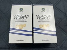 1 Body Multi Collagen Complex Type I, II, III, V, X 90 Capsules 2-Pack BB 04/24
