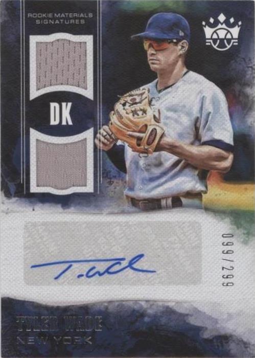 2018 Panini Diamond Kings - Dk Rookie Materials Signatures Tyler Wade # ...