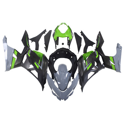 Green Black Grey ABS Fairing for Kawasaki Ninja 400 2018 2019 2020 2021 Fairings