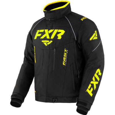 FXR Octane F.A.S.T. Insulated Snowmobile Jacket - Hi-Vis/Black