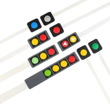 1 2 3 4 Key Membrane Switch Keypad 1x1 1x2 1x3 1x4 Matrix Array Keypad Keyboard