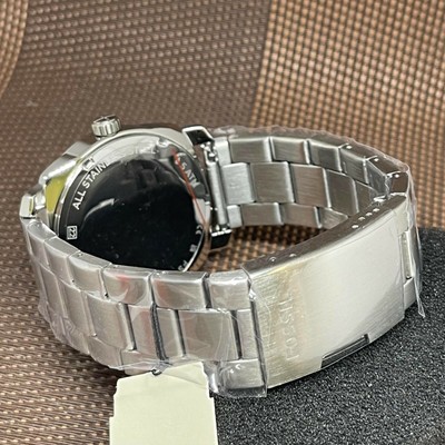 Fossil FS5899 Machine Three-Hand Date Stainless Steel Green Analog 