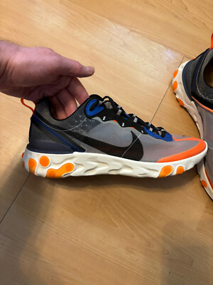 Size 11 - Nike Element React 87 Total Orange