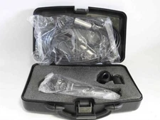 NEW UNUSED IN HARD SIDED CARRY CASE AUDIO 2000's Lo-Z DYNAMIC MICROPHONE & ACCY