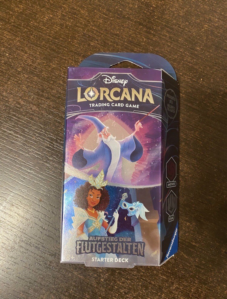 Thumbnail - Disney Lorcana - Aufstieg Der Flutgestalten Starter-deck (amethyst &