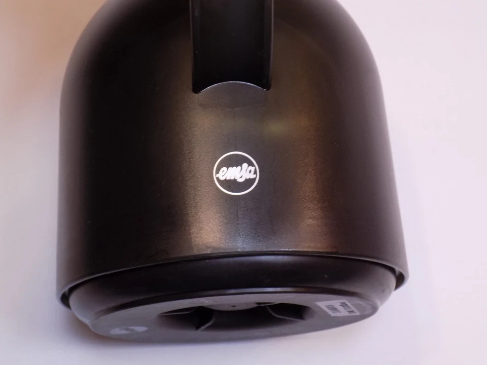 Emsa Samba Black Quick Press Vacuum Insulated 33.8 fl oz Pitcher Made In Germany - Image 3 of 4