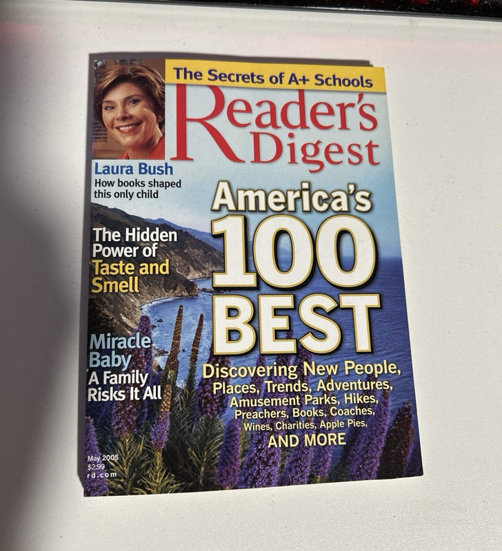 Reader's Digest May 2005 Issue 5 America's 100 Best Travel Illustrated English