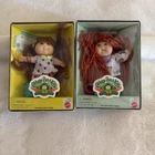 Two Vintage Cabbage Patch Kids Mini Dolls
