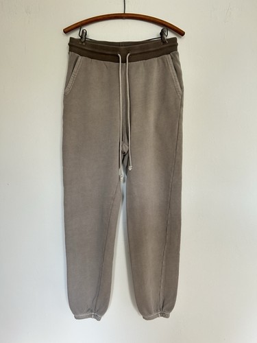 John Elliott Washed Two Tone Sweatpants Size 3 Medium Taupe Brown USA