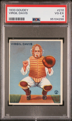 1933 Virgil Davis #210