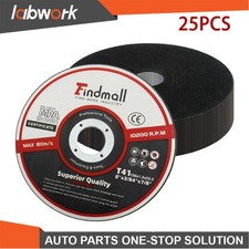 Labwork 25 Pack 6"x.045"x7/8" Cut-off Wheel Metal Stainless Steel Cutting Disc
