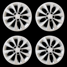 16 Hubcaps Wheel Covers 4-pcs For 2015-2017 Toyota Camry Le Silver 514-16s