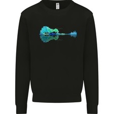 Sudadera Jumper Acústica Para Guitarristas De Guitarra Bajo