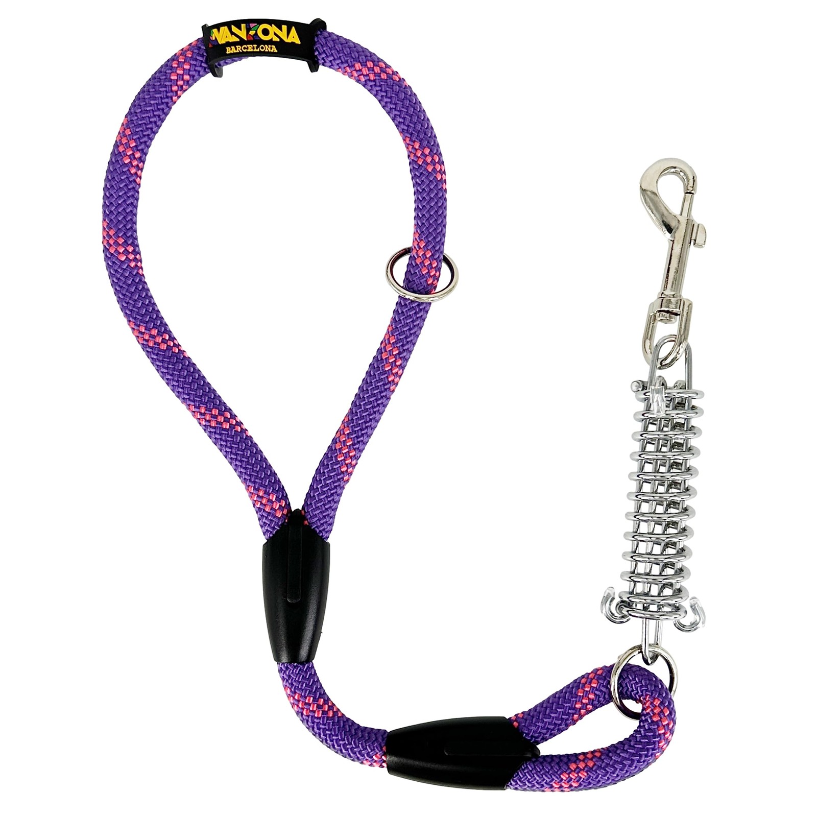 Guinzaglio BDTQK con Ammortizzatore Anti-Shock per Cani Grandi e Medi