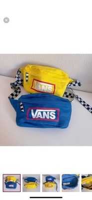 Vans Vibrant Yellow and Blue Belt BagsSet of 2