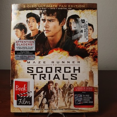 Maze Runner: The Scorch Trials NEW (Blu-ray Combo 2015) Ultimate Fan Edition