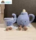 NEW JELLYCAT  Amuseables Seb Teacup and Vicky Teapot London Harrods Exclusive