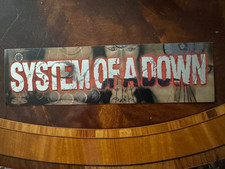 3 System of A Down promo stickers for the Mezmerize cd 2025