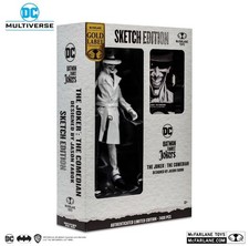 DC Multiverse Gold Label Modellino Joker The Comedian Sketch Edition