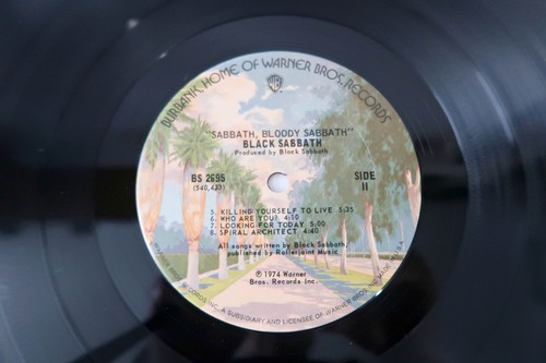 BLACK SABBATH  " Sabbath Bloody Sabbath " SUPER RARE Vinyl Record - Afbeelding 21 van 21