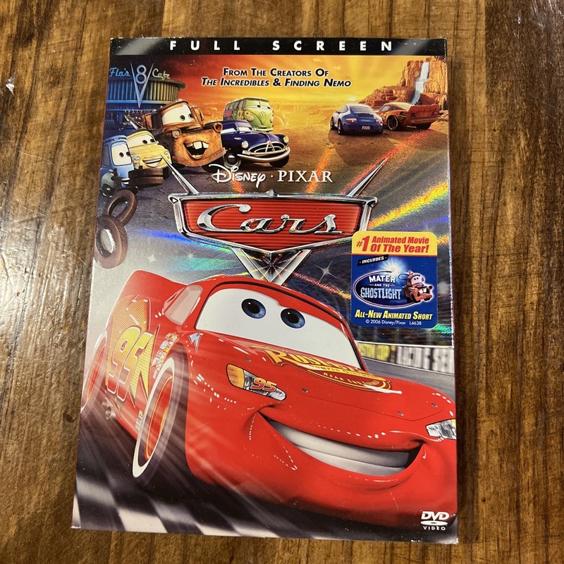 Disney Pixar Cars DVD Full Screen 2006