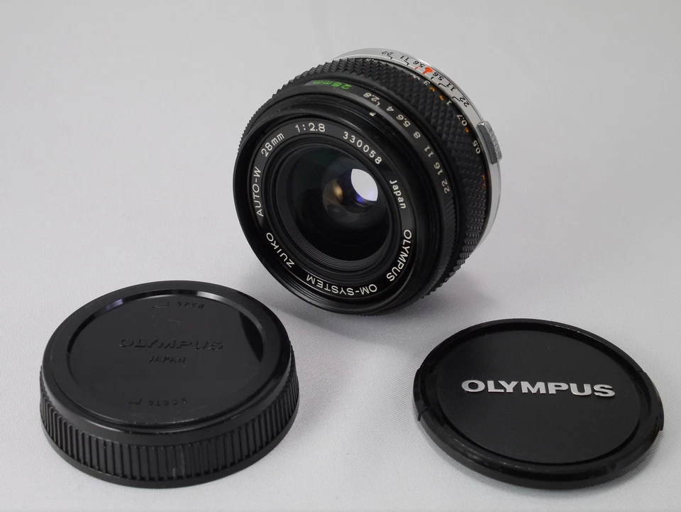 [COMO NUEVO] Lente principal gran angular Olympus OM Zuiko Auto-W 28 mm... - Imagen 2 de 4