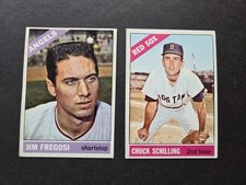Jim Fregosi (#5) & Chuck Schilling (#6) 1966 Topps - See Photos