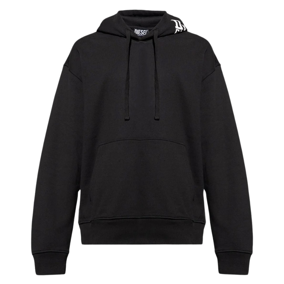 Diesel Large Back Logo Black Hoodie 28490₽