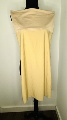 Spanx by Sara Blakely Shapewear Slip Dress Size L Beige Two-Tone